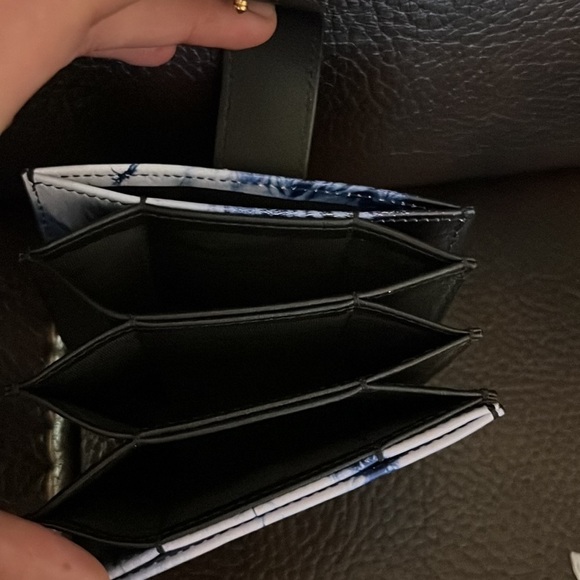 Dior unisex blooms leather CD logo card holder wallet - Picture 7 of 7